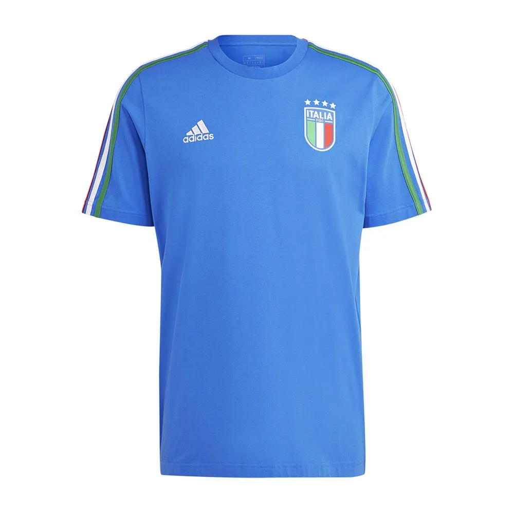 ADIDAS Maglia Calcio Italia Dna Azzurro Bianco Uomo