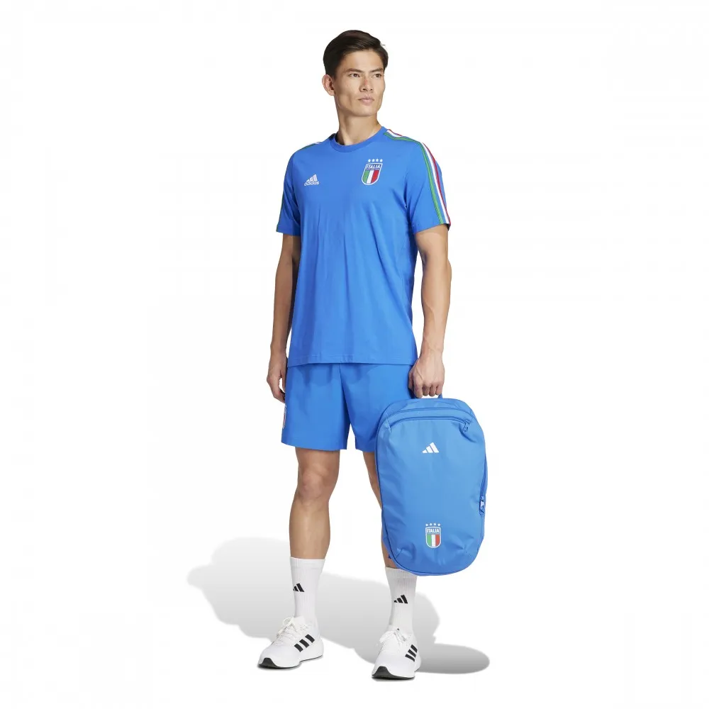 ADIDAS Maglia Calcio Italia Dna Azzurro Bianco Uomo