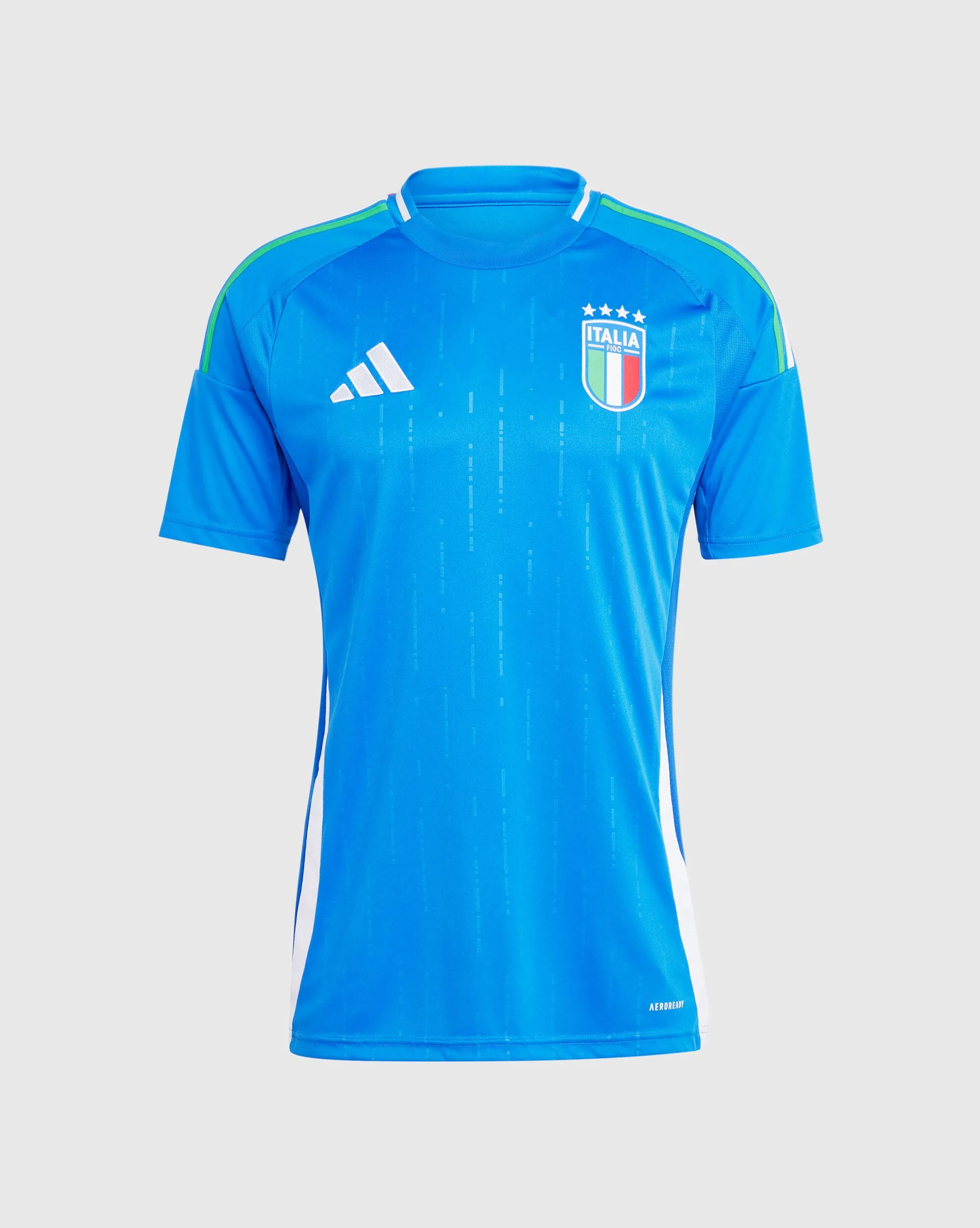 Adidas Maglia Home Italia 2024 Azzurri Uomo