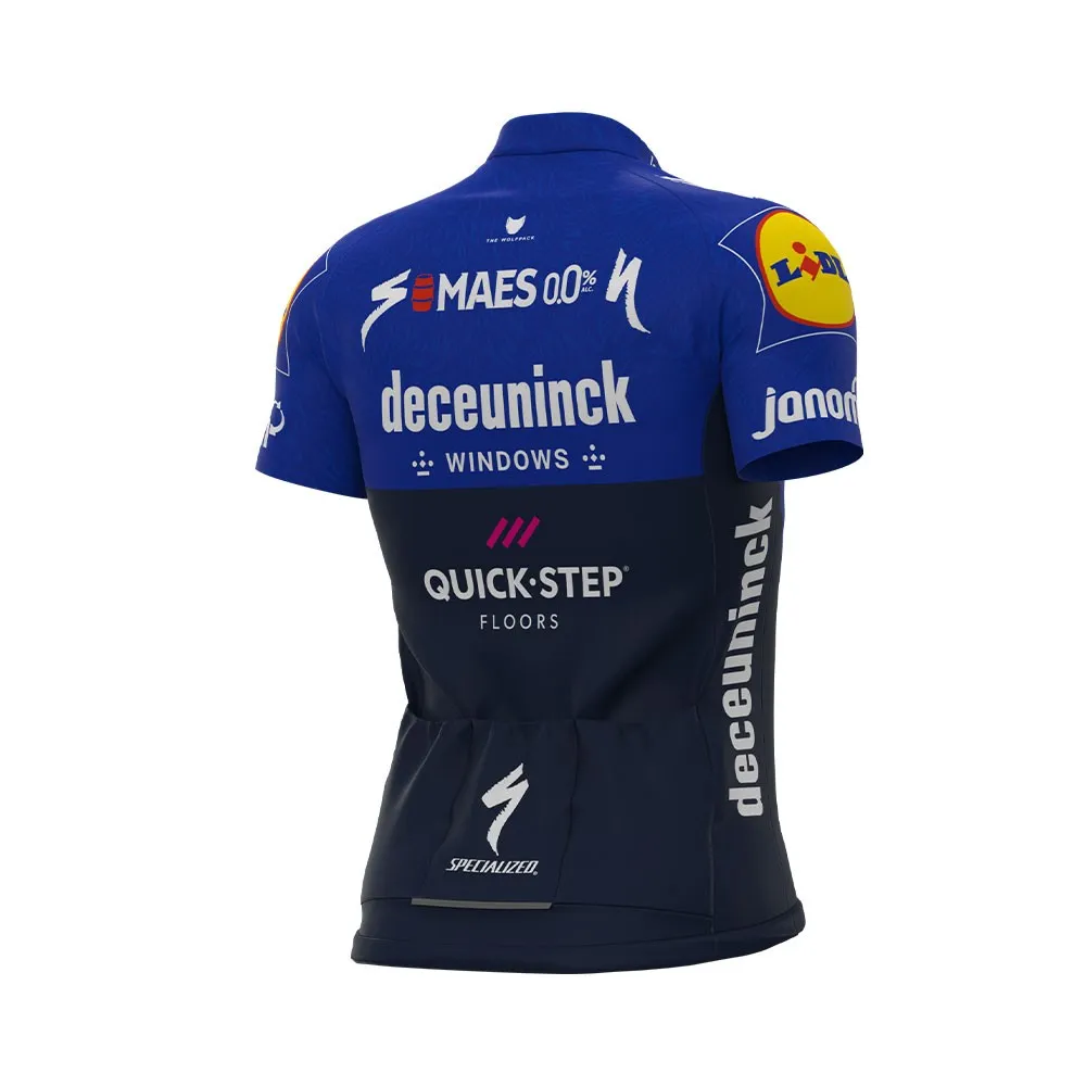 Ale' Maglia Ciclismo Deceuninck-Quickstep Blu 2021 Uomo