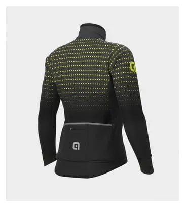 Alé Bullet Long Sleeve Jacket Black/Grey/Yellow