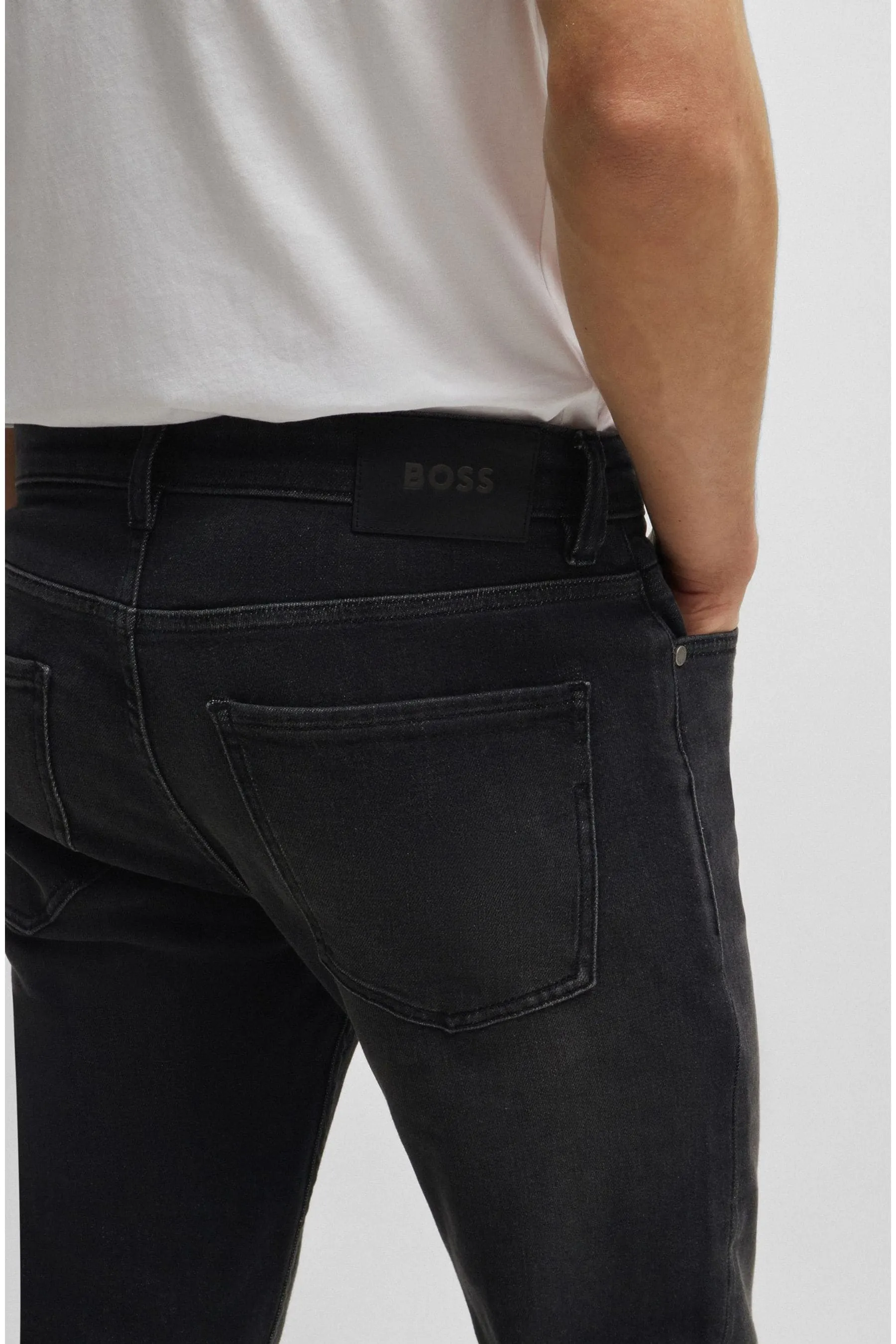 BOSS Vestibilità attillata / Slim Jeans in comoda Denim elasticizzata