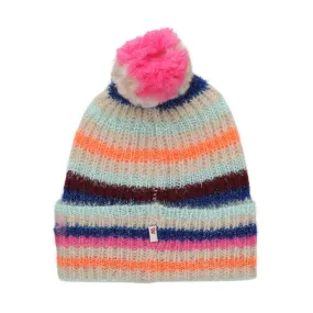 Cappello Pon Pon Multicolor Bambina E Teen