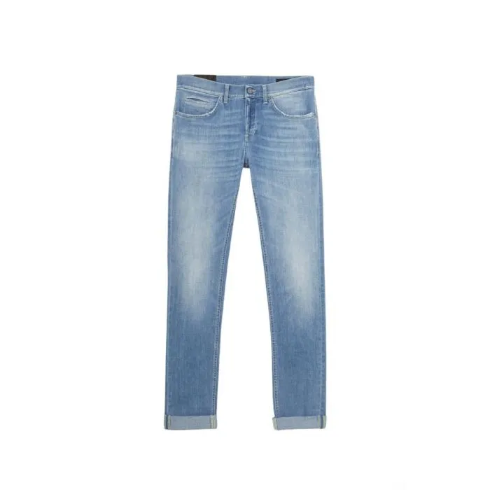 Dondup Jeans George Up232 Blu Chiaro Blu Chiaro