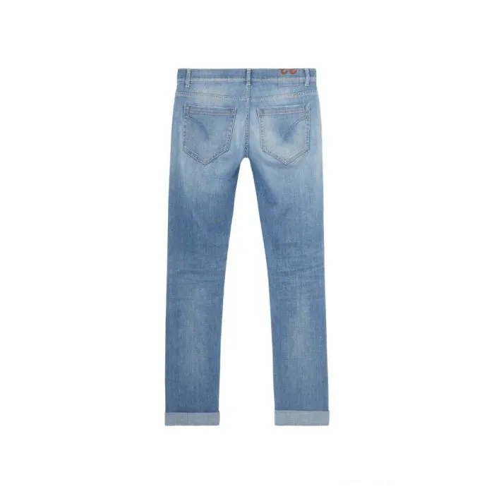 Dondup Jeans George Up232 Blu Chiaro Blu Chiaro