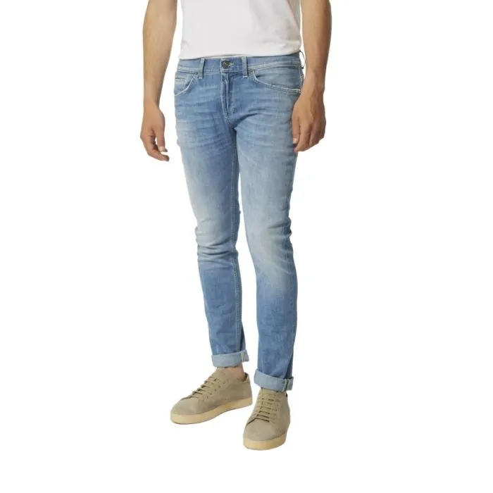 Dondup Jeans George Up232 Blu Chiaro Blu Chiaro