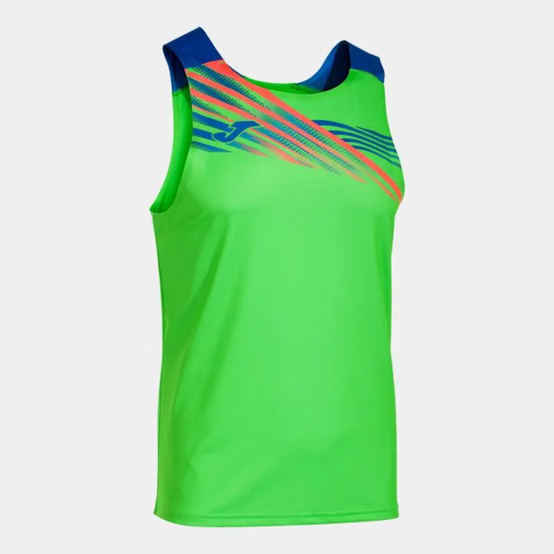 Elite X Sleeveless Shirt Fluor Green Royal