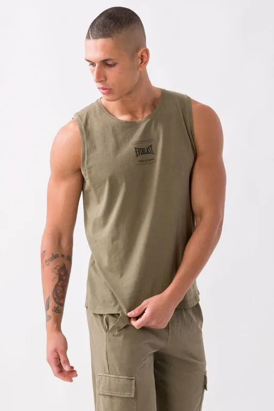 EVERLAST DYNAMIC WORLD CANOTTA UOMO jersey Military Green