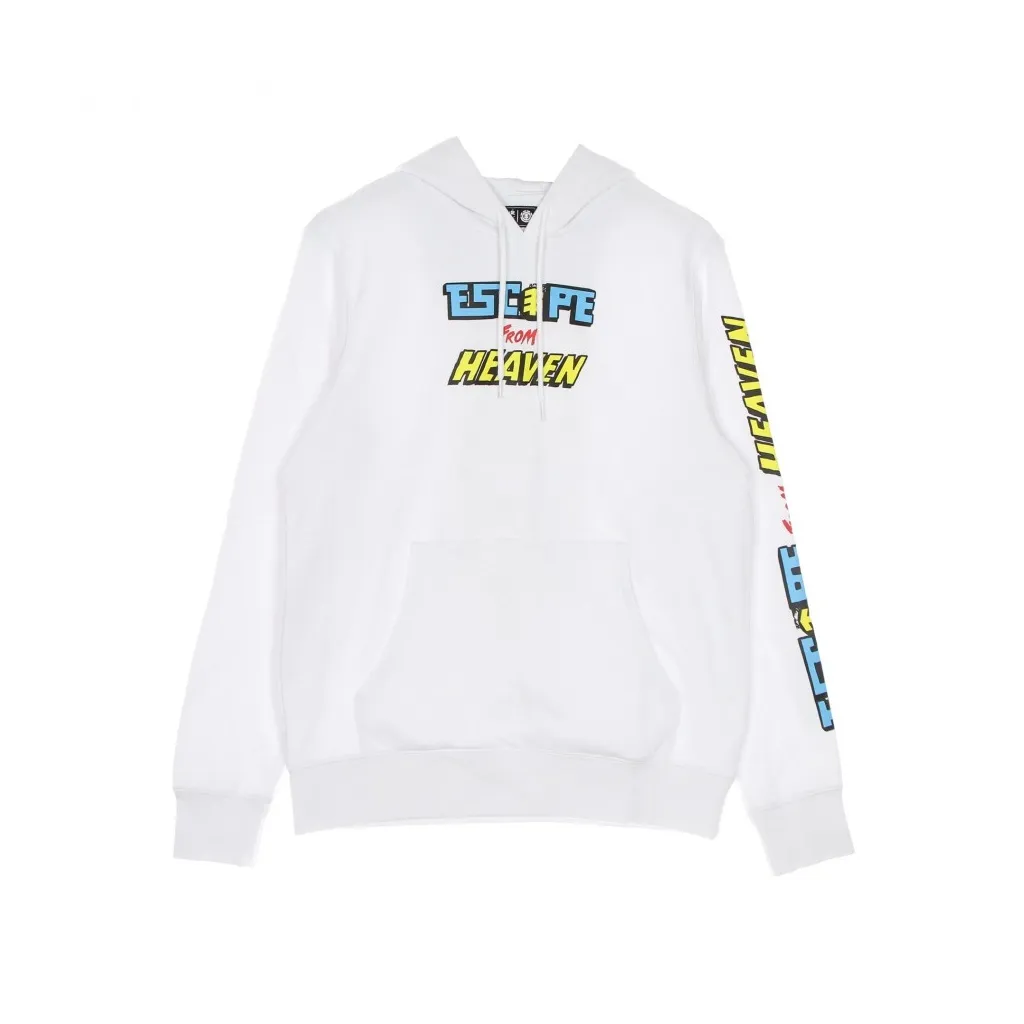 felpa cappuccio uomo reckoning hoodie x lamour supreme OPTIC WHITE