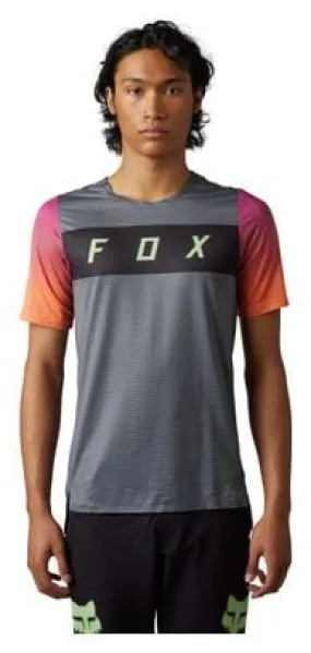 Fox Flexair Arcadia Short Sleeve Jersey Grey