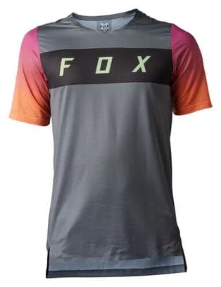 Fox Flexair Arcadia Short Sleeve Jersey Grey