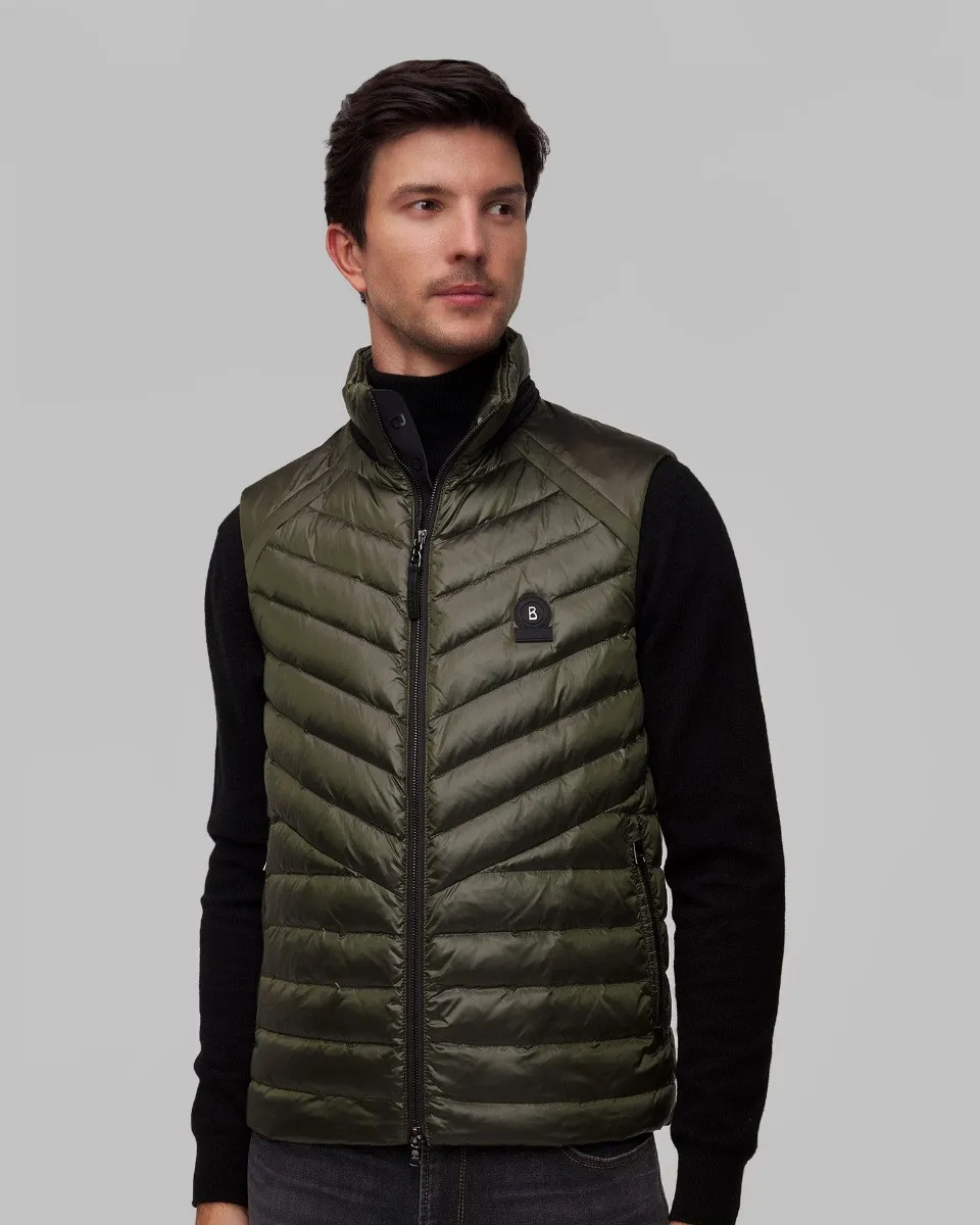 Gilet cachi con piumino da uomo BOGNER Lasse-D2 38486549-274