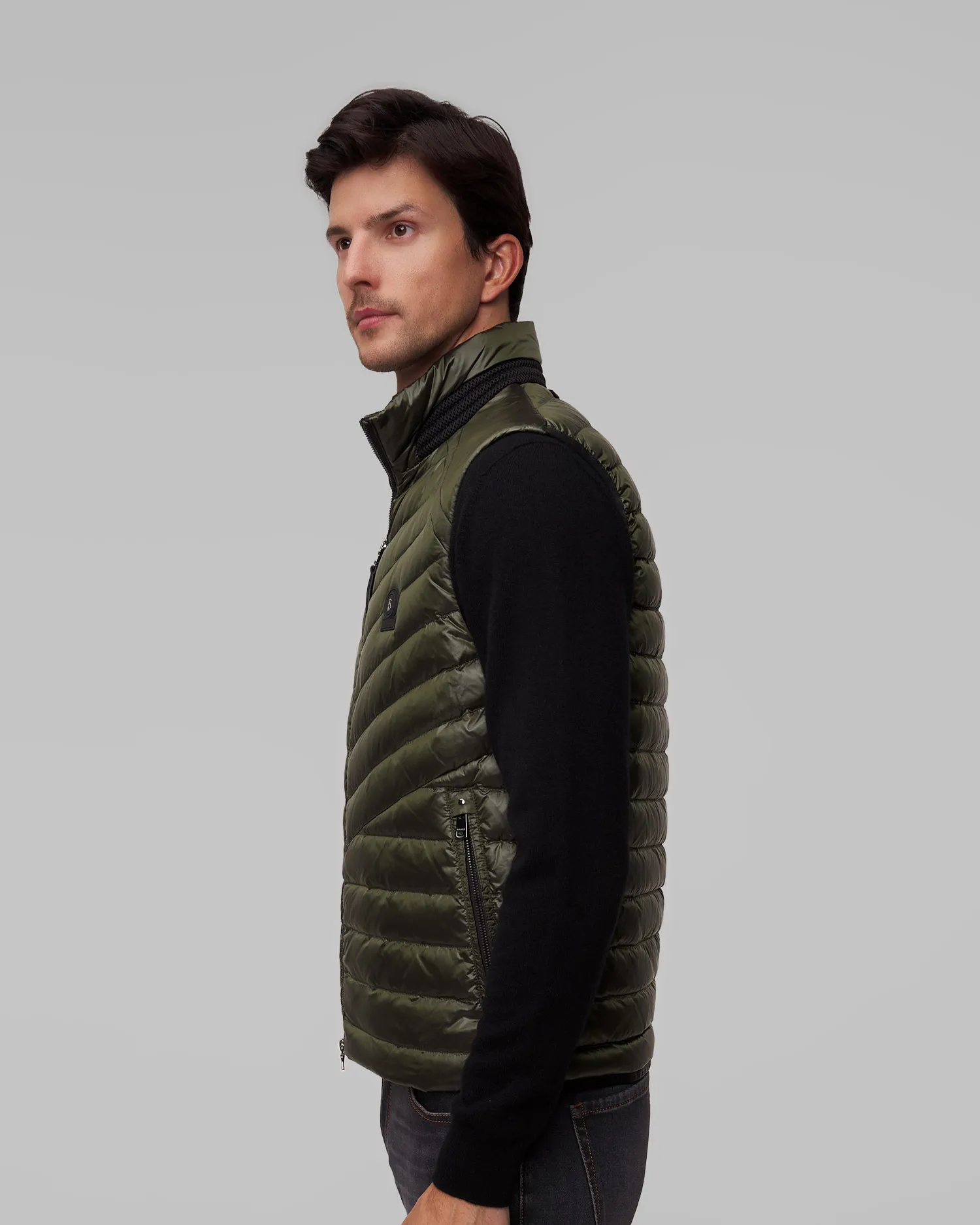 Gilet cachi con piumino da uomo BOGNER Lasse-D2 38486549-274