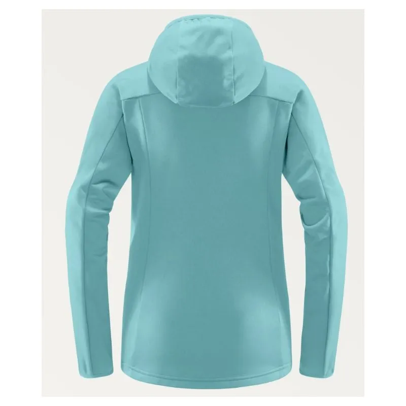 Haglôfs Frost Mid Hood (frost Blue) Pile con cappuccio da donna