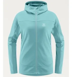 Haglôfs Frost Mid Hood (frost Blue) Pile con cappuccio da donna