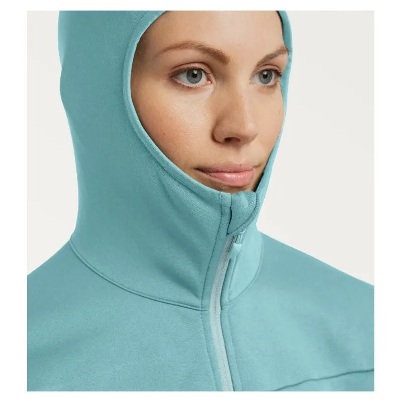 Haglôfs Frost Mid Hood (frost Blue) Pile con cappuccio da donna