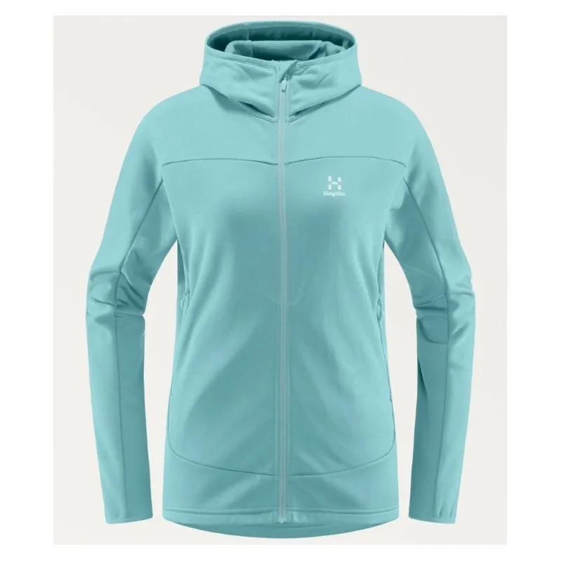 Haglôfs Frost Mid Hood (frost Blue) Pile con cappuccio da donna