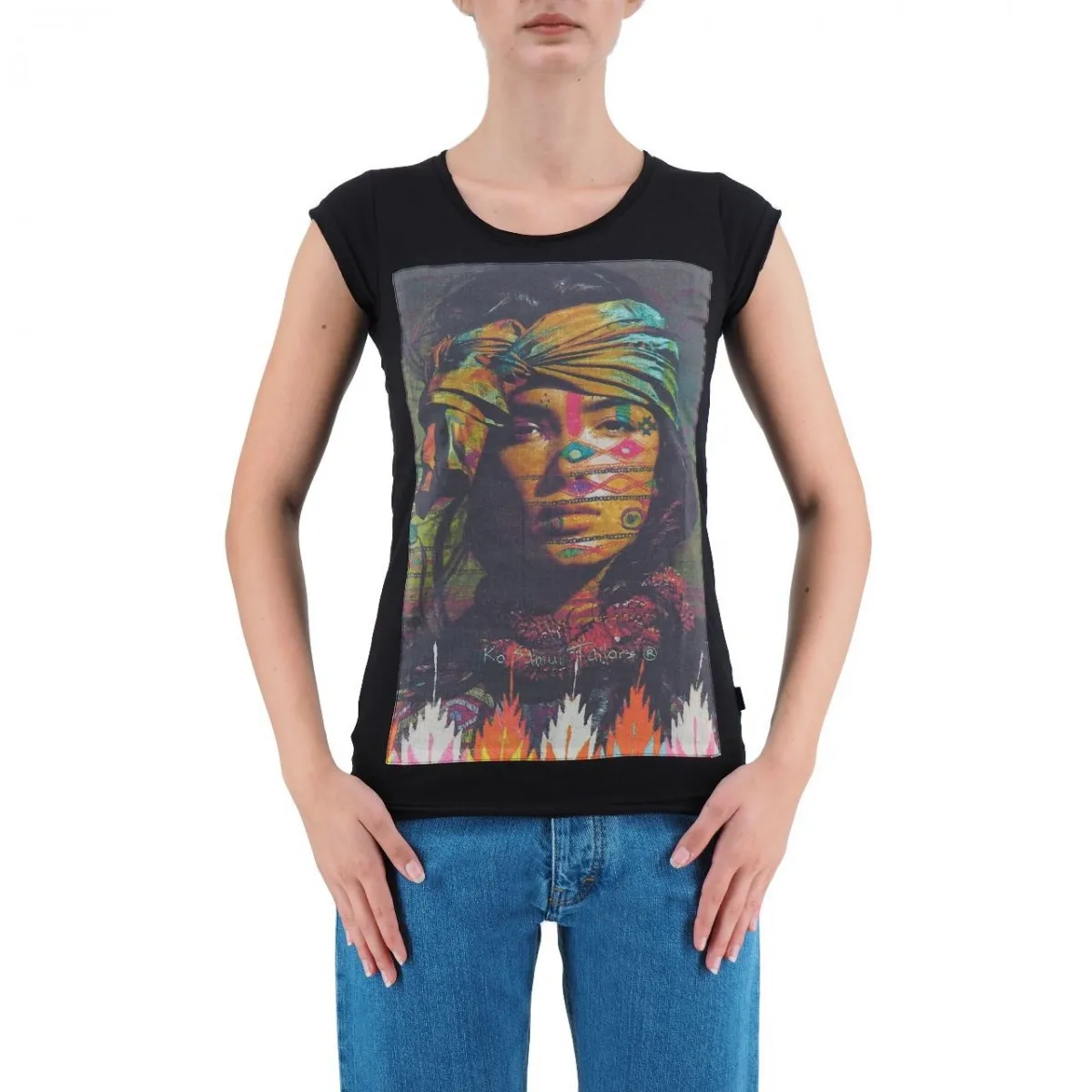 Indian T-Shirt Nero