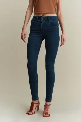 Jeans skinny effetto push-up, snellente e modellante