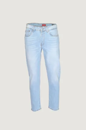 Jeans Tapered Liu-jo STRETCH FREDLT Denim chiaro