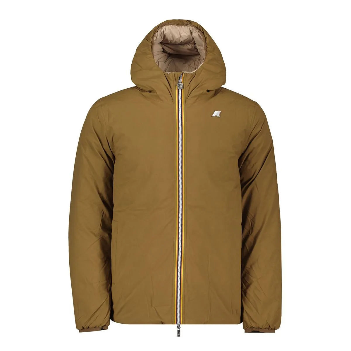      K-WAY PIUMINO CON CAPPUCCIO JACK STRETCH THERMO DOUBLE  