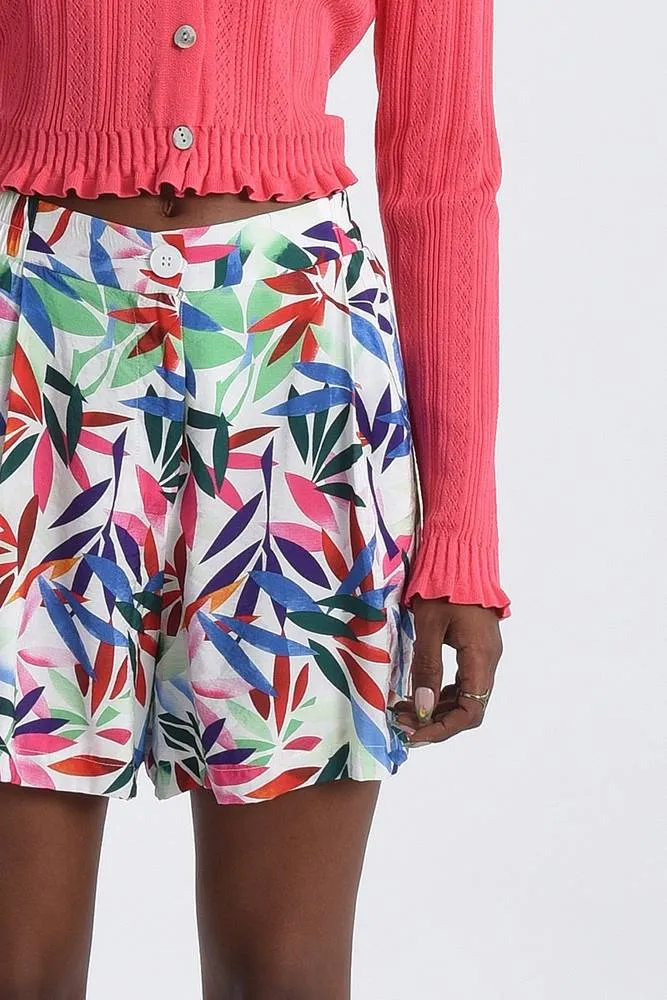 Ladies Woven Shorts - Pantaloncini con Stampa