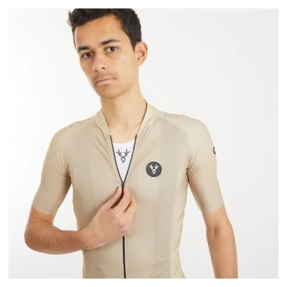 LeBram Glières Short Sleeves Jersey Sand Beige