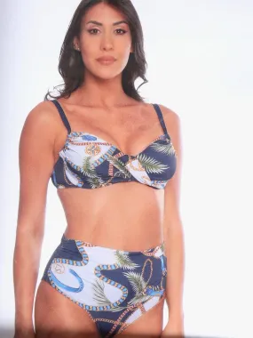 Linea Sprint Bikini femme taille haute à imprimés