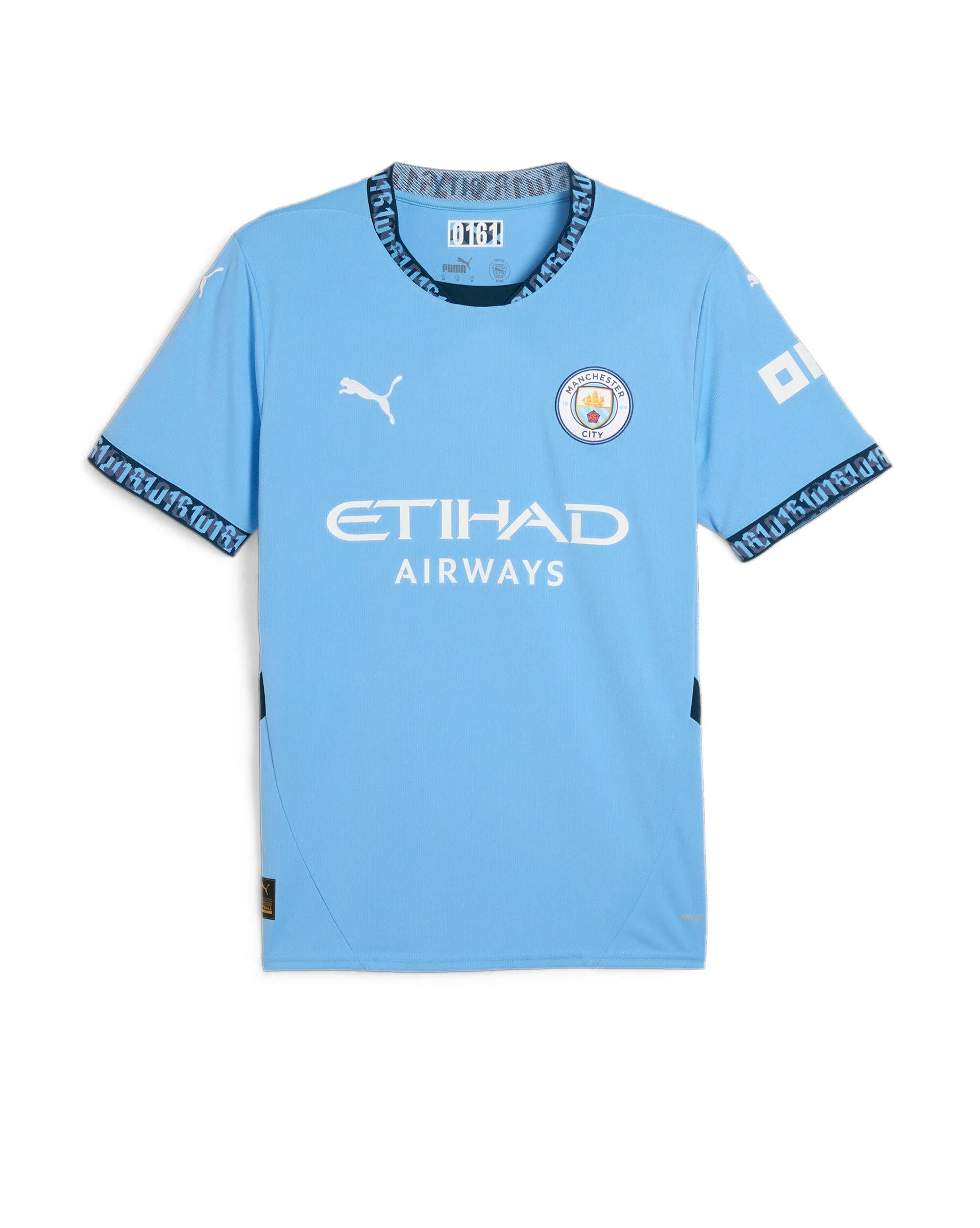 Maglia Home Manchester City 24/25 Azzurro Uomo