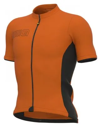 Maglia manica corta Alé color block arancione