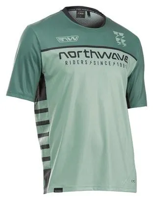 Maglia MTB Northwave Edge 2 manica corta verde