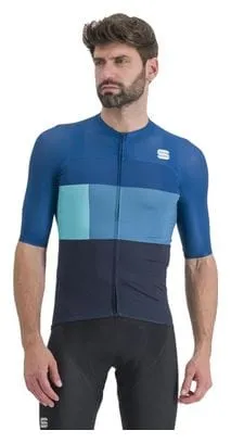 Maglia Sportful Snap a manica corta Blu