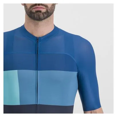 Maglia Sportful Snap a manica corta Blu