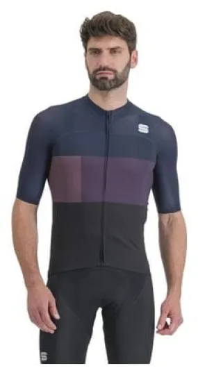 Maglia Sportful Snap a manica corta blu/nero