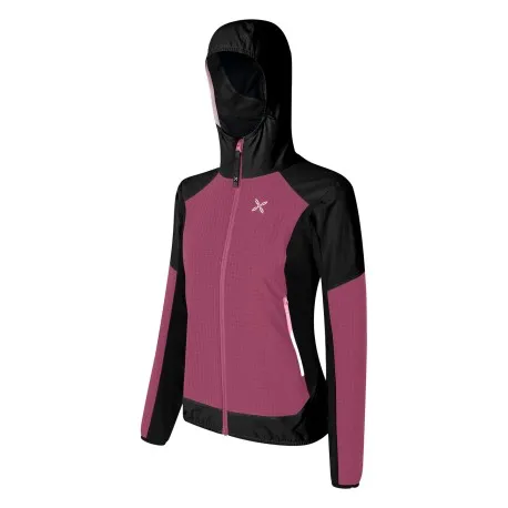 MONTURA WIND REVOLUTION HOODY JACKET W VINACCIA/LIGHT ROSE