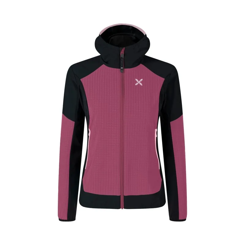 MONTURA WIND REVOLUTION HOODY JACKET W VINACCIA/LIGHT ROSE