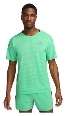 Nike Dri-Fit Trail Solar Chase Short Sleeve Jersey Green