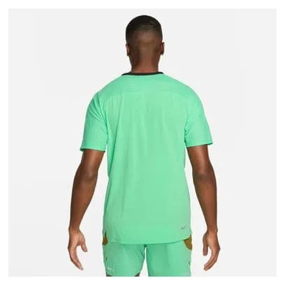 Nike Dri-Fit Trail Solar Chase Short Sleeve Jersey Green