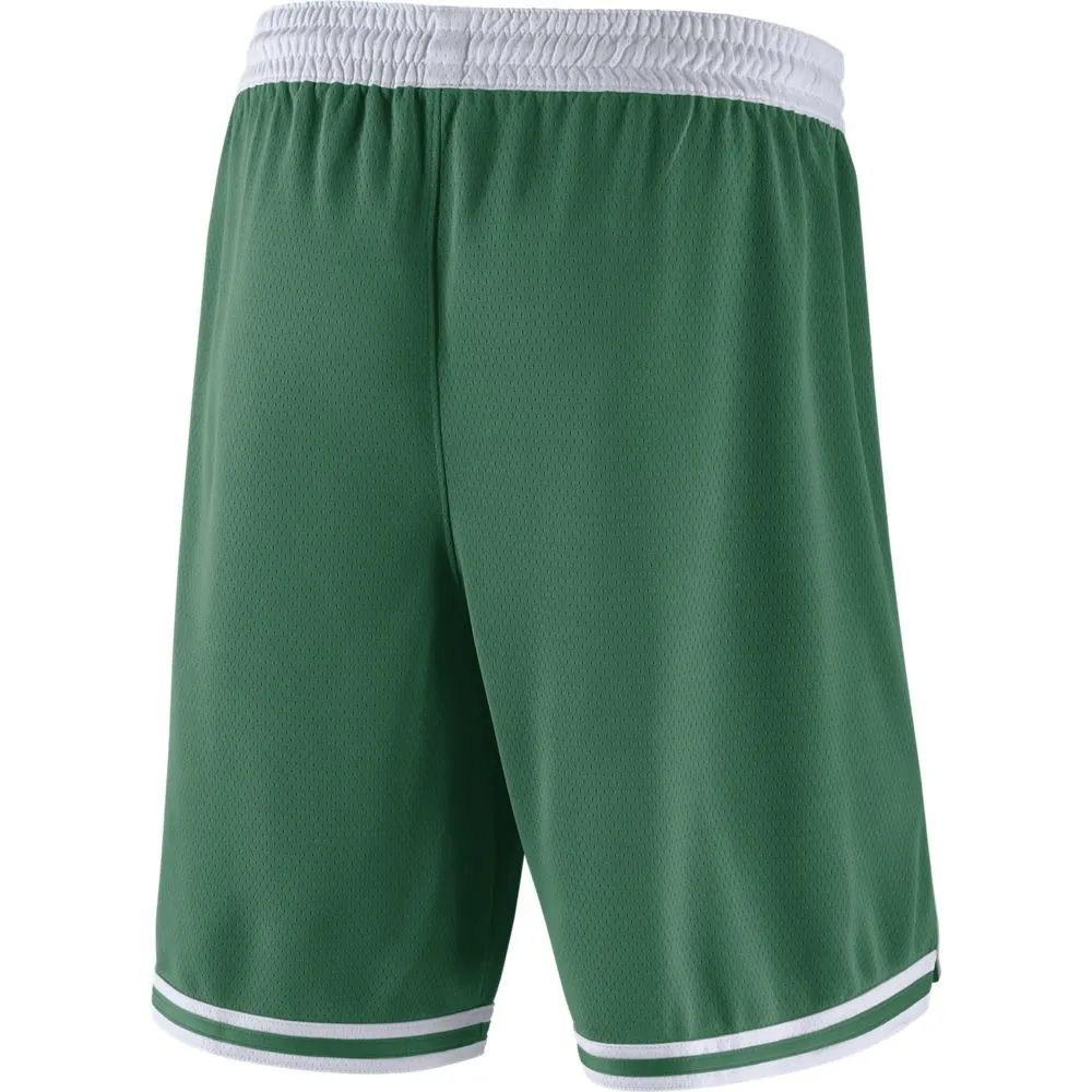 Nike Pantaloncini Basket NBA Boston Road 18 Clover Bianco Uomo