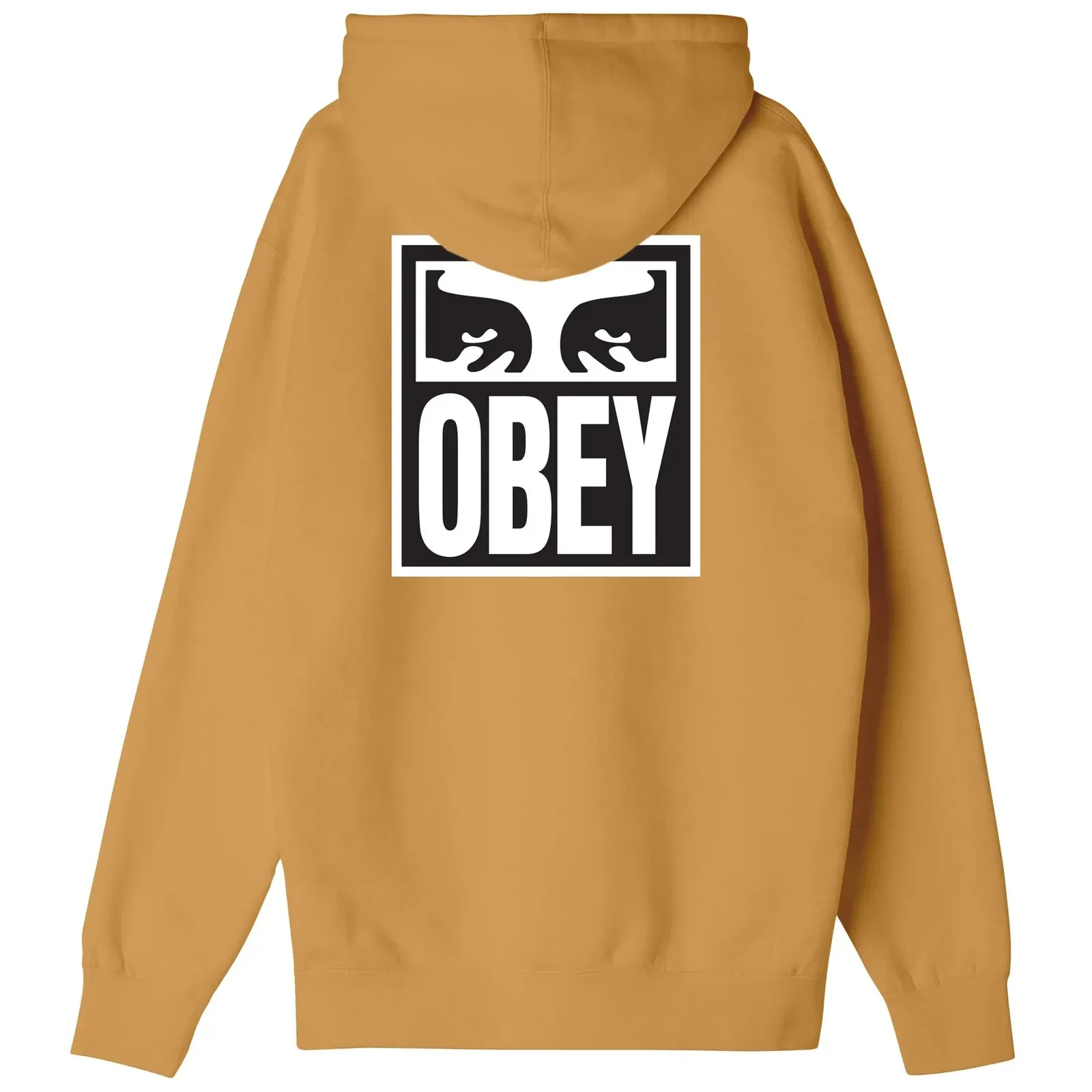 Obey felpa da uomo con cappuccio Eyes Icon II Heavyweight 117462142 ocra