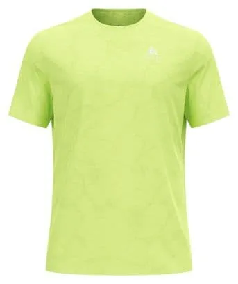 Odlo Zeroweight Engineered Chill-Tec Short Sleeve Jersey Yellow