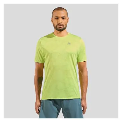 Odlo Zeroweight Engineered Chill-Tec Short Sleeve Jersey Yellow