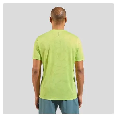 Odlo Zeroweight Engineered Chill-Tec Short Sleeve Jersey Yellow