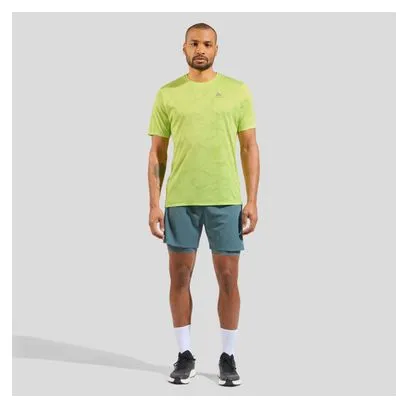 Odlo Zeroweight Engineered Chill-Tec Short Sleeve Jersey Yellow