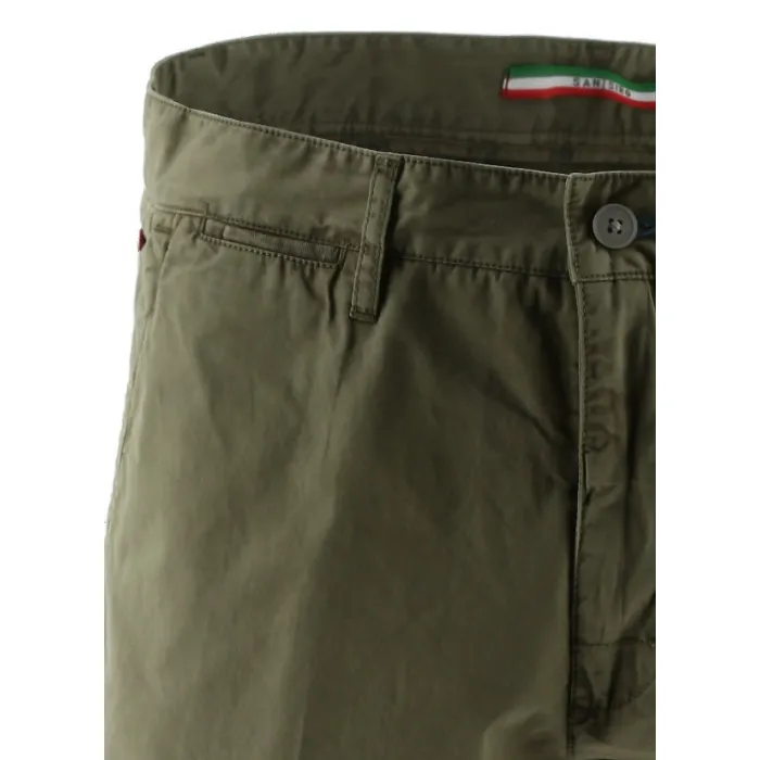 Pantaloncini chino Henk ter Horst verde militare