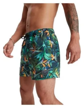 Pantaloncini da bagno Speedo Eco Dig Printed Leisure 14 Green