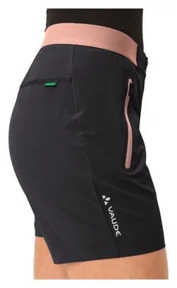 Pantaloncini Vaude Scopi II da donna nero/rosa