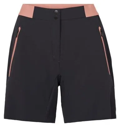 Pantaloncini Vaude Scopi II da donna nero/rosa