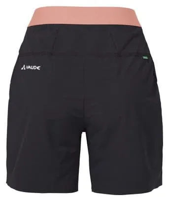 Pantaloncini Vaude Scopi II da donna nero/rosa