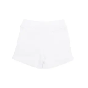 Pantaloncino Jersey Bianco Bambino E Bebè